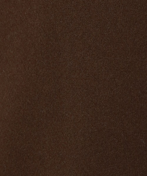 n'ee-ne(ネーネ)の「フェイクウール ダブルチェスターコート(チェスターコート・レディース・アイボリー/ブラック/ブラウン/モカ/オリーブ/ブルー・FREE)」の10枚目の写真