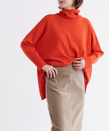 DouDou | ウールカシミヤワイドタートル(ニット/セーター)