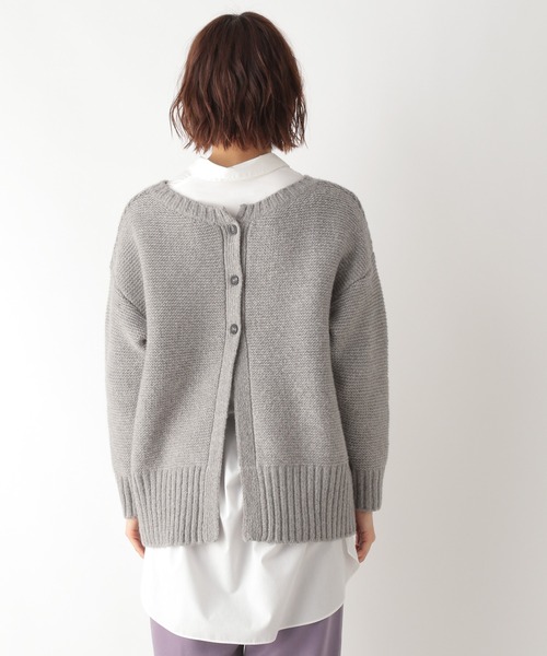 LEPSIM（レプシィム）の「5Gゼンゴギニット　922219（ニット/セーター・レディース・グレー/イエロー/ブルー/モカ・FREE）」の19枚目の写真