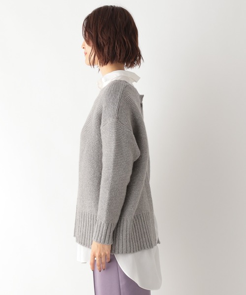 LEPSIM（レプシィム）の「5Gゼンゴギニット　922219（ニット/セーター・レディース・グレー/イエロー/ブルー/モカ・FREE）」の18枚目の写真
