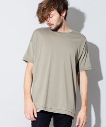 mt6980-フランカー天竺レイヤードルーズC-N-T Tシャツ