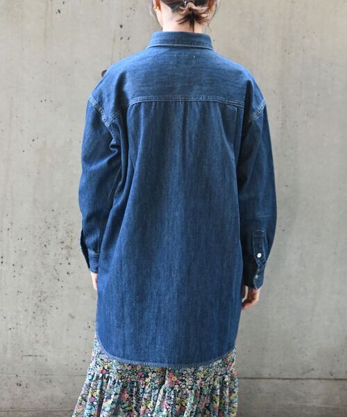 SHIPS any（シップス エニィ）の「SHIPS any: オーバー デニムシャツ