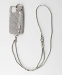 ajew | 【別注】＜AJEW＞キルティングジップ ストラップ iPhone X/XS/11Pro ケース(スマホケース/カバー)