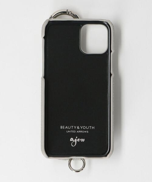 ajew（エジュー）の「【別注】＜AJEW＞キルティングジップ ストラップ iPhone X/XS/11Pro ケース（スマホケース/カバー・レディース・ピンク/オリーブ/ブラック/ライトグレー・FREE）」の7枚目の写真