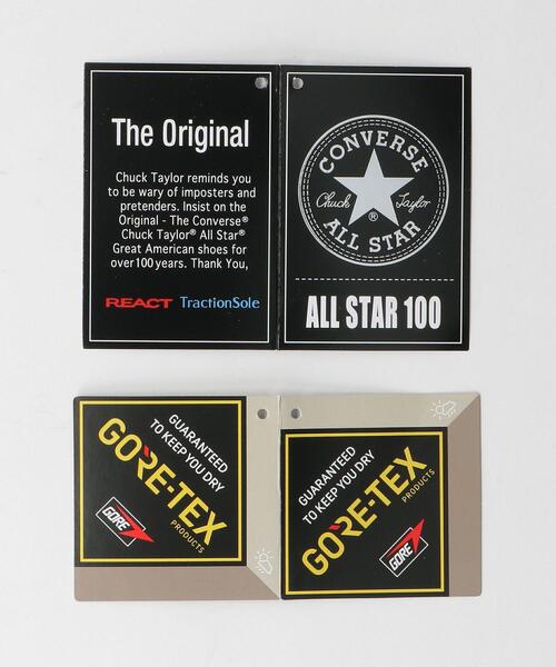 CONVERSE（コンバース）の「＜CONVERSE（コンバース）＞ ALL STAR 100 GORE HI/オールスター（スニーカー・メンズ・ブラック・8/9/7/7h/8h/9h/10h）」の13枚目の写真