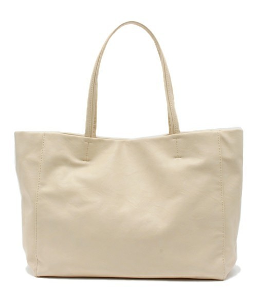 CIAOPANIC（チャオパニック）の「【Ciaopanic】2WAY FAKE LETHEARトートBAG（トートバッグ・レディース・ブラウン/キャメル/ブラック/オフホワイト/ブルー・FREE）」の19枚目の写真