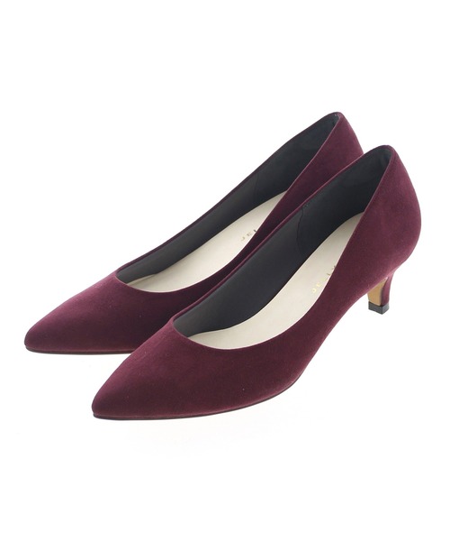 JELLY BEANS（ジェリービーンズ）の「ポインテッドヒールパンプス【Made in Japan】<ふわさら>＜痛くない＞＜疲れない＞(113-38603)JELLY BEANS(ジェリービーンズ)（パンプス・レディース・ブラック系その他/グレー/ベージュ/ブラック/ワイン/ベージュ系その他/グレー系1/ブラック系1/カーキ/アイボリー・23/24/25/22/25.5/22.5/24.5/23.5/21.5）」の10枚目の写真