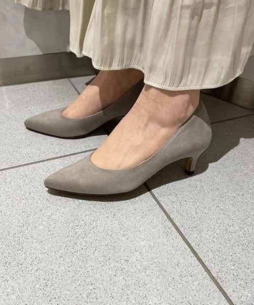 ポインテッドヒールパンプス【Made in Japan】<ふわさら>(113-38603)JELLY BEANS(ジェリービーンズ)（パンプス）｜JELLY BEANS（ジェリービーンズ）