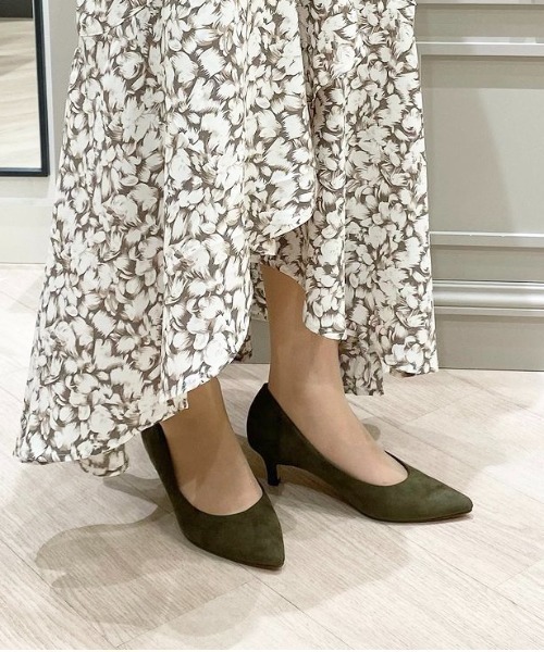 ポインテッドヒールパンプス【Made in Japan】<ふわさら>(113-38603)JELLY BEANS(ジェリービーンズ)（パンプス）｜JELLY BEANS（ジェリービーンズ）