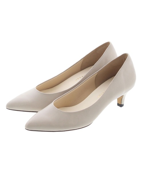 ポインテッドヒールパンプス【Made in Japan】<ふわさら>(113-38603)JELLY BEANS(ジェリービーンズ)（パンプス）｜JELLY BEANS（ジェリービーンズ）