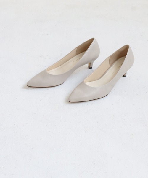 ポインテッドヒールパンプス【Made in Japan】<ふわさら>(113-38603)JELLY BEANS(ジェリービーンズ)（パンプス）｜JELLY BEANS（ジェリービーンズ）