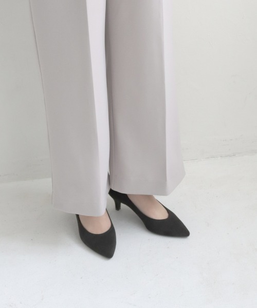 ポインテッドヒールパンプス【Made in Japan】<ふわさら>(113-38603)JELLY BEANS(ジェリービーンズ)（パンプス）｜JELLY BEANS（ジェリービーンズ）