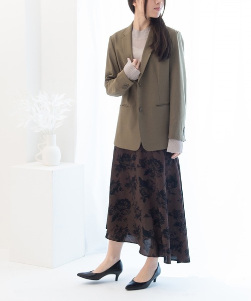 ポインテッドヒールパンプス【Made in Japan】<ふわさら>(113-38603)JELLY BEANS(ジェリービーンズ)（パンプス）｜JELLY BEANS（ジェリービーンズ）