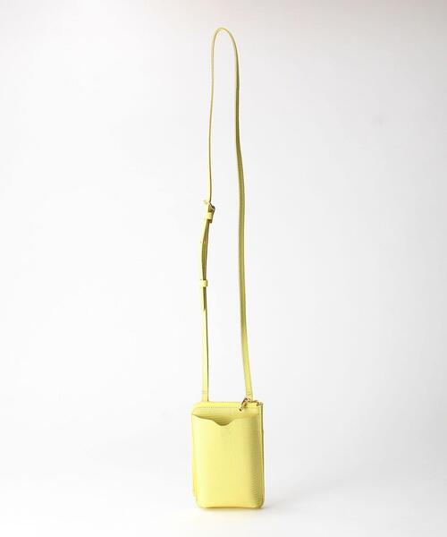 BEAUTY&YOUTH UNITED ARROWS（ビューティーアンドユースユナイテッドアローズ）の「＜VIOLAd’ORO＞レザーソリッドショルダーバッグ Ψ（ショルダーバッグ・レディース・ケリー/ライトグレー/ブラック/グレー/ピンク/モカ/イエロー・FREE）」の7枚目の写真