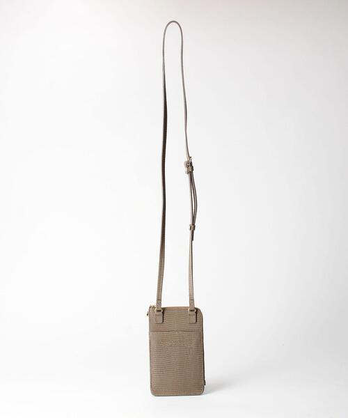 BEAUTY&YOUTH UNITED ARROWS（ビューティーアンドユースユナイテッドアローズ）の「＜VIOLAd’ORO＞レザーソリッドショルダーバッグ Ψ（ショルダーバッグ・レディース・ケリー/ライトグレー/ブラック/グレー/ピンク/モカ/イエロー・FREE）」の9枚目の写真