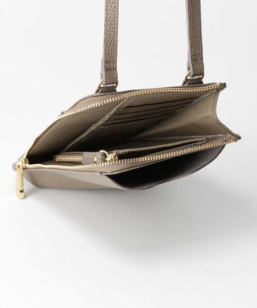 BEAUTY&YOUTH UNITED ARROWS（ビューティーアンドユースユナイテッドアローズ）の「＜VIOLAd’ORO＞レザーソリッドショルダーバッグ Ψ（ショルダーバッグ・レディース・ケリー/ライトグレー/ブラック/グレー/ピンク/モカ/イエロー・FREE）」の10枚目の写真