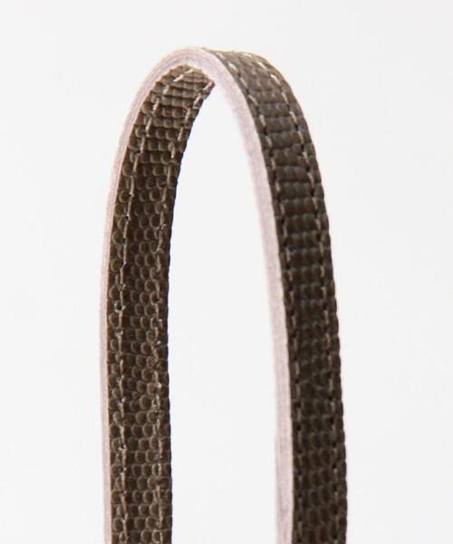 BEAUTY&YOUTH UNITED ARROWS（ビューティーアンドユースユナイテッドアローズ）の「＜VIOLAd’ORO＞レザーソリッドショルダーバッグ Ψ（ショルダーバッグ・レディース・ケリー/ライトグレー/ブラック/グレー/ピンク/モカ/イエロー・FREE）」の11枚目の写真