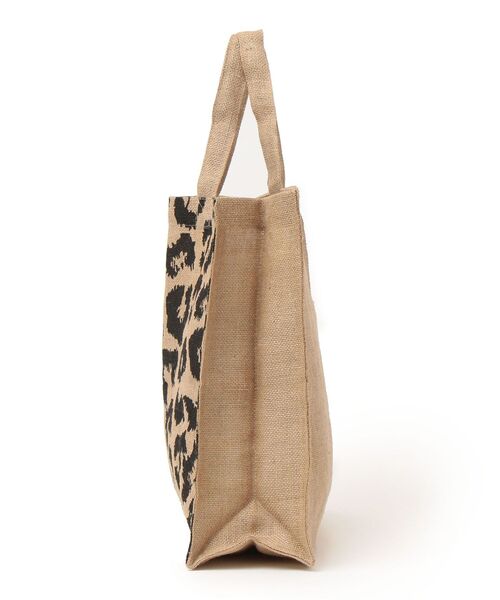 MAISON BENGAL（マイソンベンガル）の「MAISON BENGAL: レオパード トートバッグ2◇（トートバッグ・レディース・ブラック・ONE SIZE）」の6枚目の写真