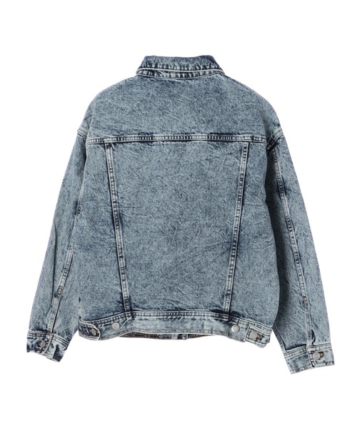 DURAS（デュラス）の「デニムジャケット（デニムジャケット・レディース・ブラック/インディゴブルー・FREE）」の8枚目の写真