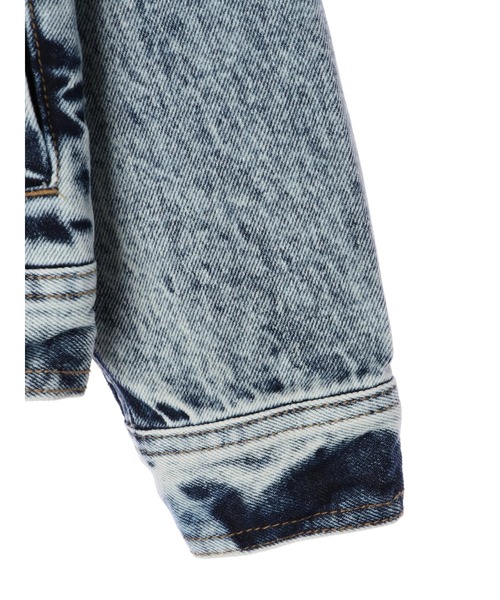 DURAS（デュラス）の「デニムジャケット（デニムジャケット・レディース・ブラック/インディゴブルー・FREE）」の9枚目の写真