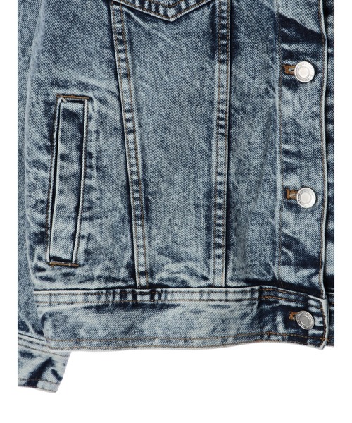 DURAS（デュラス）の「デニムジャケット（デニムジャケット・レディース・ブラック/インディゴブルー・FREE）」の11枚目の写真