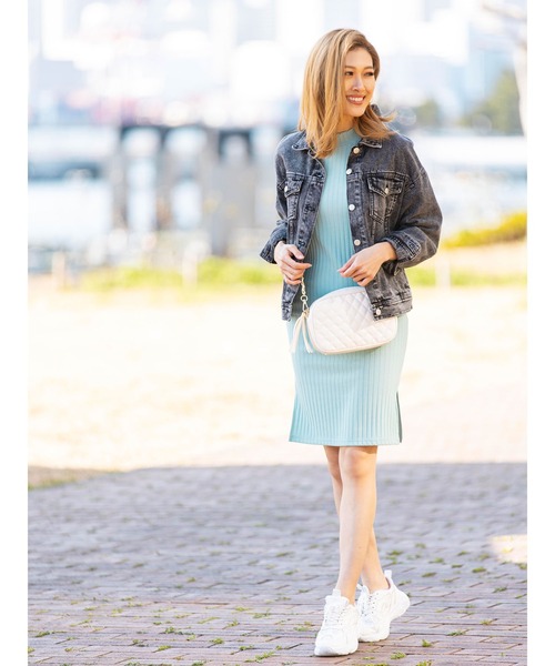 DURAS（デュラス）の「デニムジャケット（デニムジャケット・レディース・ブラック/インディゴブルー・FREE）」の14枚目の写真