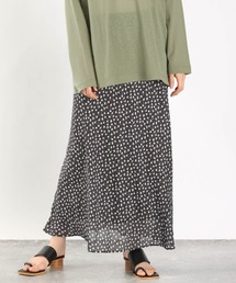 LOWRYS FARM | フラワードット／フレアスカート　940526(スカート)