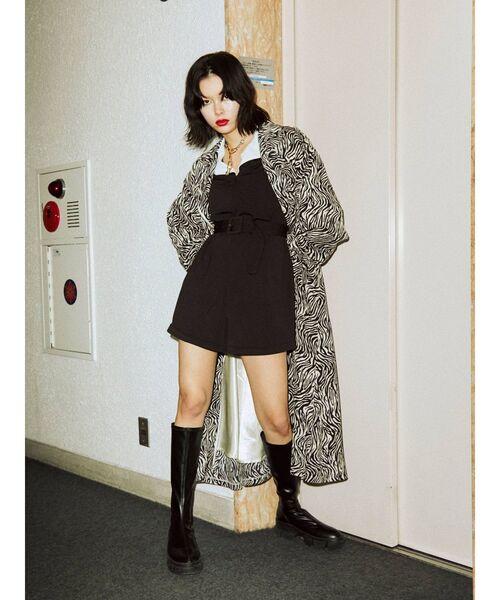 jouetie（ジュエティ）の「ライダースワンピース（ワンピース・レディース・ブラック/パープル/グリーン/その他1・MEDIUM）」の14枚目の写真