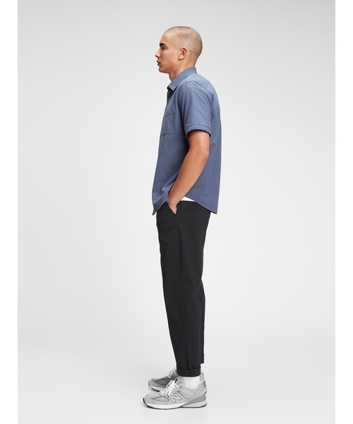 GAP（ギャップ）の「リネンコットン シャツ（シャツ/ブラウス・メンズ・ホワイト/ブルー/その他/その他2・M/L/S/XS/XL）」の9枚目の写真