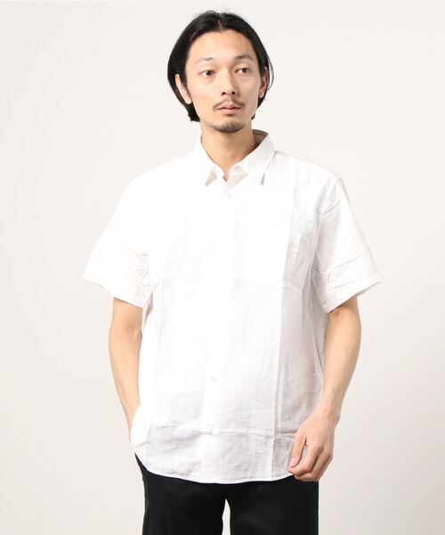 GAP（ギャップ）の「リネンコットン シャツ（シャツ/ブラウス・メンズ・ホワイト/ブルー/その他/その他2・M/L/S/XS/XL）」の10枚目の写真