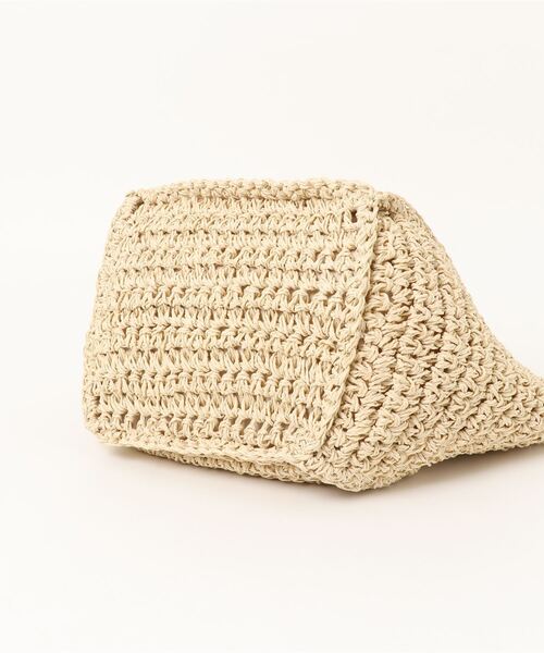 Honeys（ハニーズ）の「雑材シンプルトートＢａｇ（トートバッグ・レディース・ベージュ/キナリ/ブラウン・FREE）」の8枚目の写真