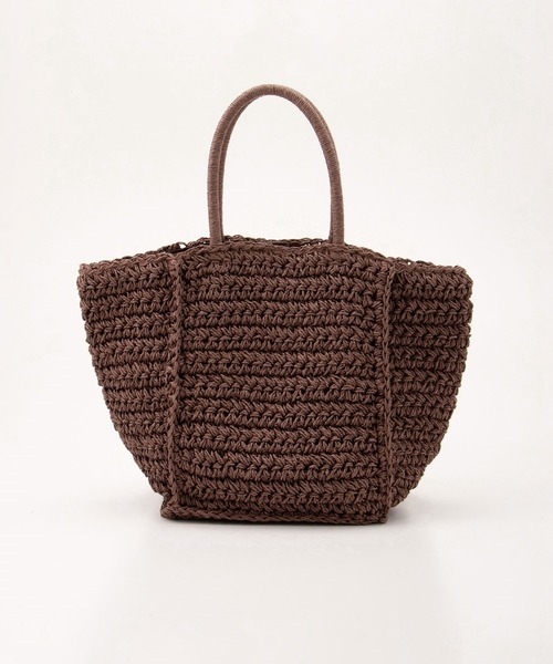 Honeys（ハニーズ）の「雑材シンプルトートＢａｇ（トートバッグ・レディース・ベージュ/キナリ/ブラウン・FREE）」の15枚目の写真