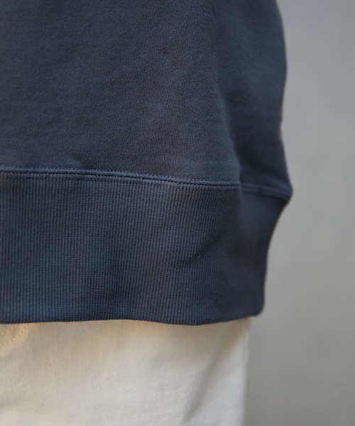 CIAOPANIC TYPY（チャオパニックティピー）の「カレッジプリントハーフスリーブスウェット（Tシャツ/カットソー・レディース・チャコールグレー/オフホワイト/サックスブルー/キャメル・ONE SIZE）」の8枚目の写真