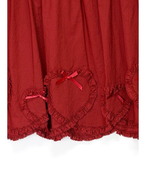 PINK HOUSE（ピンクハウス）の「ハートフリルタブリエ（その他トップス