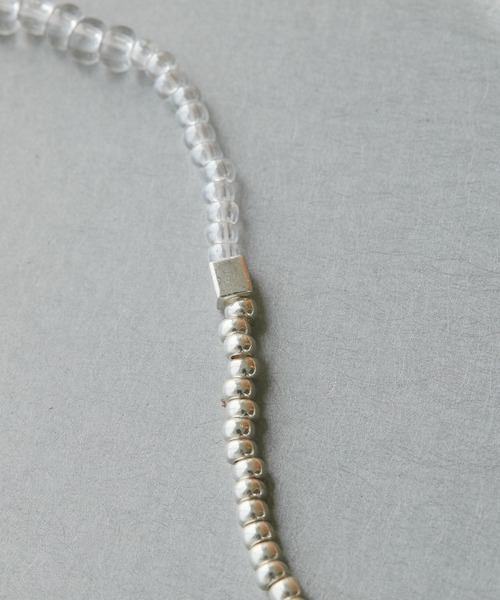 GALLARDAGALANTE（ガリャルダガランテ）の「ミックスパールショートネックレス【オンラインストア限定商品】（ネックレス・レディース・シルバー・FREE）」の9枚目の写真