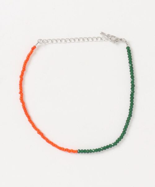 dictionary（ディクショナリー）の「【dictionary】カラー ビーズ アンクレット（アンクレット・レディース・ホワイト×イエロー/ホワイト×ブルー/ホワイト系その他/ホワイト×ブラック/グリーン×オレンジ/レッド系その他・FREE）」の8枚目の写真