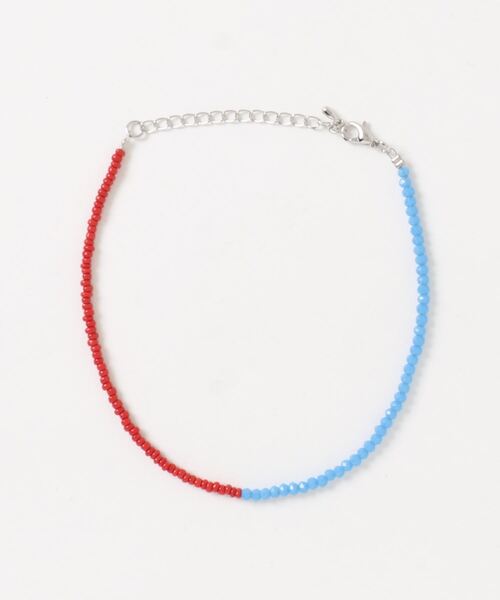 dictionary（ディクショナリー）の「【dictionary】カラー ビーズ アンクレット（アンクレット・レディース・ホワイト×イエロー/ホワイト×ブルー/ホワイト系その他/ホワイト×ブラック/グリーン×オレンジ/レッド系その他・FREE）」の9枚目の写真