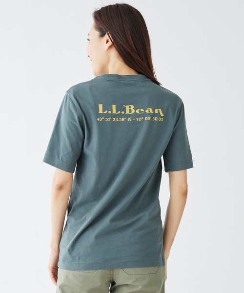 L.L.Bean（エルエルビーン）の「ジャパン・フィット　レイクウォッシュ・オーガニック・コットン・グラフィック・ティ、グラフィック 2 ジャパン・フィット（Tシャツ/カットソー・メンズ・ネイビー系/グリーン/ダークネイビー/オリーブドラブ/オレンジ/ホワイト/ネイビー系2/ダークグリーン/インディゴブルー/ホワイト系その他2・SMALL/MEDIUM/LARGE/X-LARGE/XX-LARGE）」の20枚目の写真