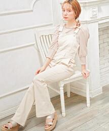 タイトデニム／サロペット