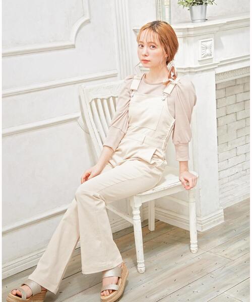 INGNI（イング）の「タイトデニム／サロペット（サロペット/オーバーオール・レディース・アイボリー/インディゴブルー/ブルー系その他/ブルー系その他3・M）」の14枚目の写真