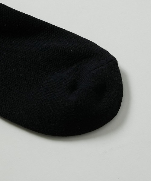 KATHARINE HAMNETT LONDON （キャサリンハムネットロンドン）の「KATHARINE HAMNETT LONDON/キャサリンハムネットロンドン Recover ribbon crew socks（ソックス/靴下・メンズ・ホワイト/ブラック・FREE/25-27CM）」の12枚目の写真