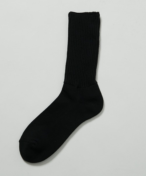 KATHARINE HAMNETT LONDON （キャサリンハムネットロンドン）の「KATHARINE HAMNETT LONDON/キャサリンハムネットロンドン Recover ribbon crew socks（ソックス/靴下・メンズ・ホワイト/ブラック・FREE/25-27CM）」の15枚目の写真