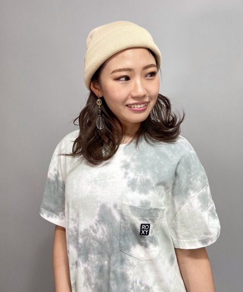 ROXY（ロキシー）の「ROXY/ロキシー   タイダイ柄Ｔシャツワンピース   RDR212021（ワンピース・レディース・ブルー/カーキ/パープル・S/M）」の6枚目の写真