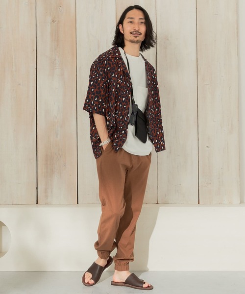URBAN RESEARCH Sonny Label（アーバンリサーチサニーレーベル）の「オーバーサイズパターンシャツ（シャツ/ブラウス・メンズ・イエロー/オレンジ/グレー・LARGE/MEDIUM）」の7枚目の写真