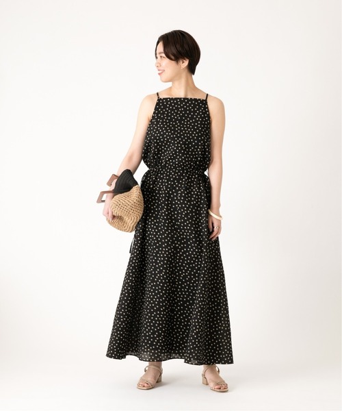 LE TALON（ルタロン）の「LE TALON ウッドハンドルペーパートート◆（トートバッグ・レディース・ブラック/ベージュ・FREE）」の7枚目の写真