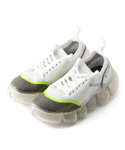 grounds（グラウンズ）の「【別注】grounds/グラウンズ/インサイドアウト YELLOW（スニーカー・メンズ・イエロー・40/41/42/43）」の11枚目の写真