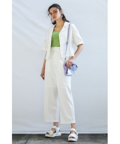 MOUSSY（マウジー）の「SIDE BELT TUCK パンツ（その他パンツ
