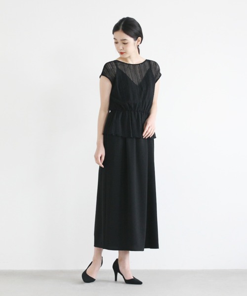 kaene ビスチェ付きワンピース kaene（カエン）の「2wayビスチェセットワンピース（ドレス）」 - WEAR