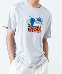 WEGO | WEGO/キャラモチーフロゴプリント半袖Tシャツ(Tシャツ/カットソー)