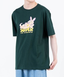 WEGO | WEGO/キャラモチーフロゴプリント半袖Tシャツ(Tシャツ/カットソー)